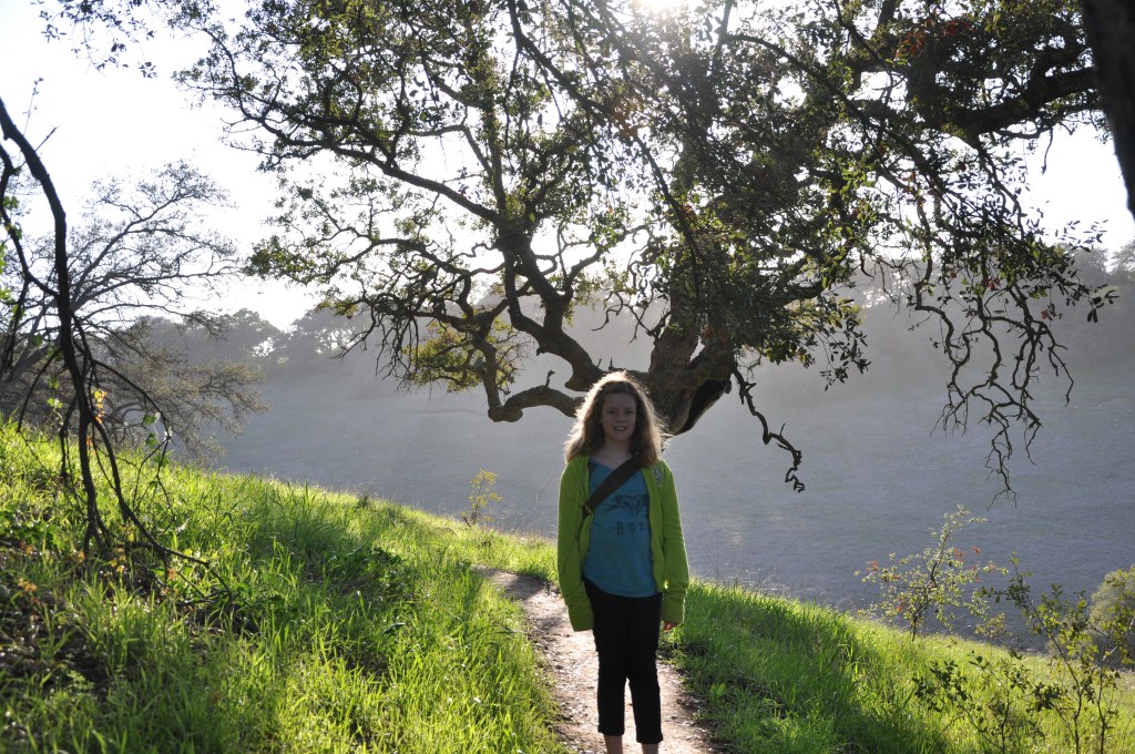 Emily and California Oak.