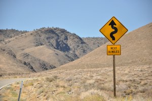 16 miles of not being able to see where I'm going?