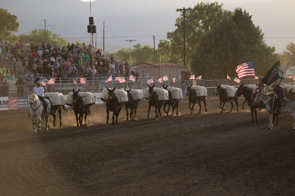 The beginning of the closing night and honoring Memorial Day.