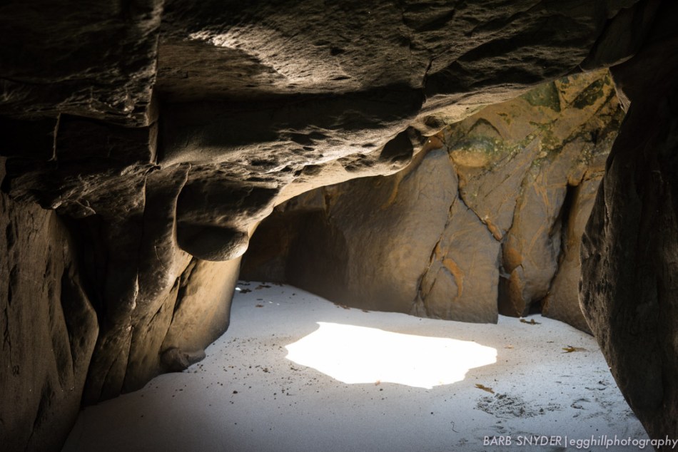 Seaside cave