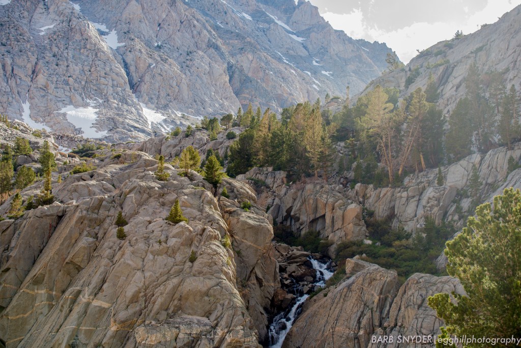 Waterfalls from Loch Leven