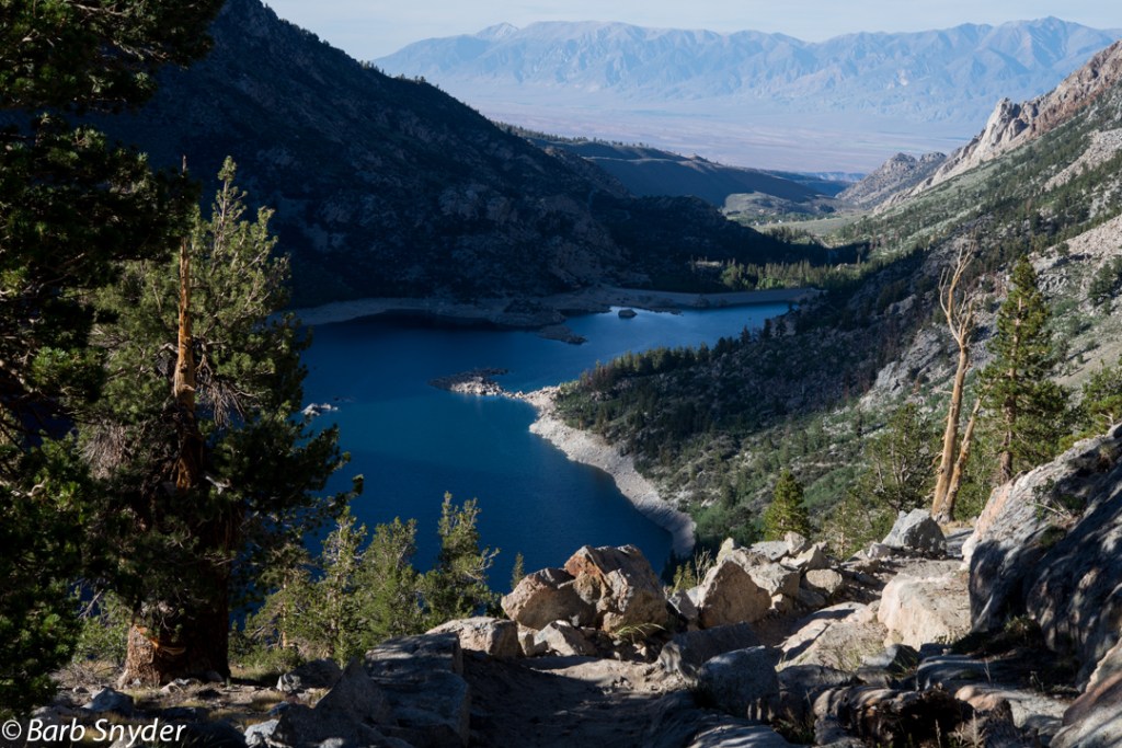 Lake Sabrina with water!