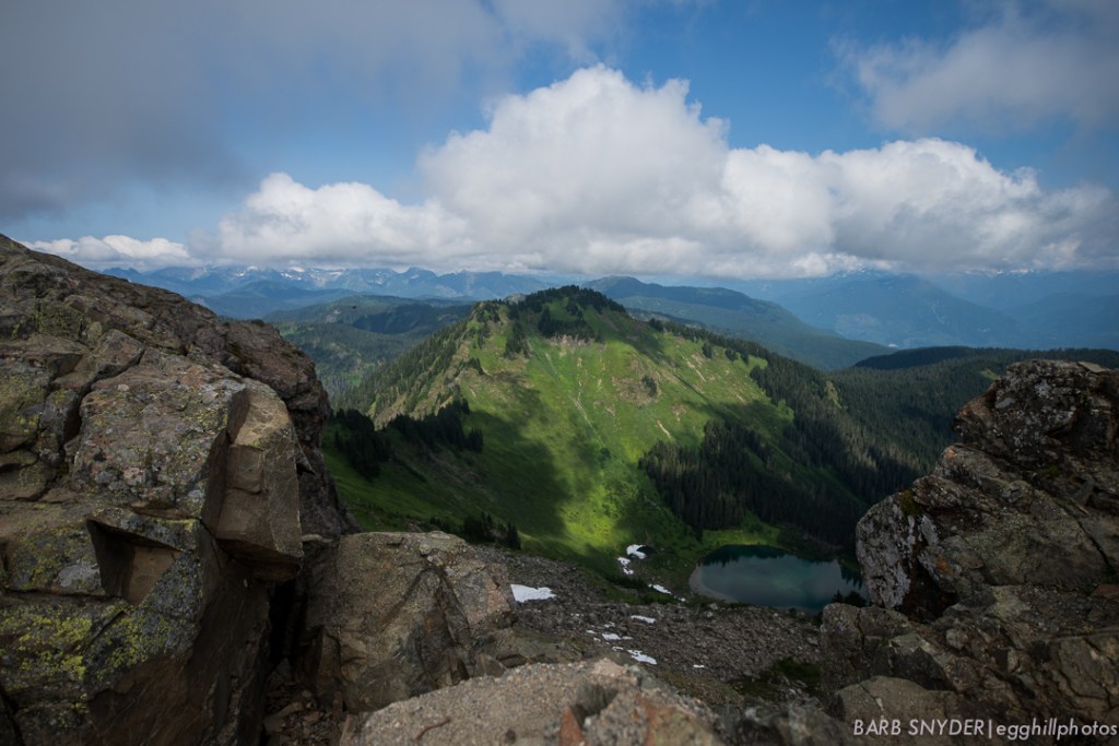 The view from the top.