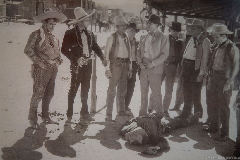 One of the movie scenes produced here.